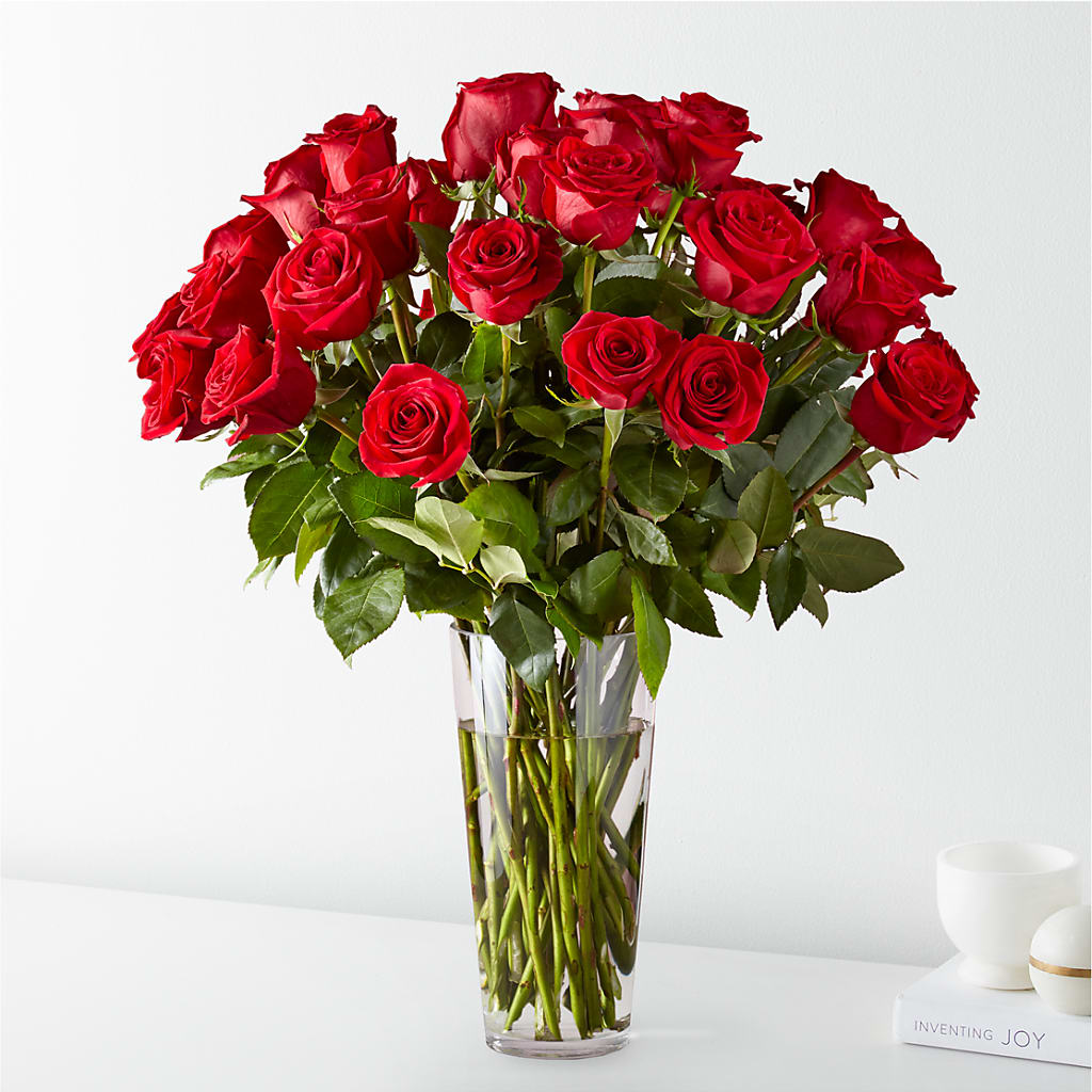 Long Stem Red Rose Bouquet – Halstead Floral At The Plaza, Halstead KS
