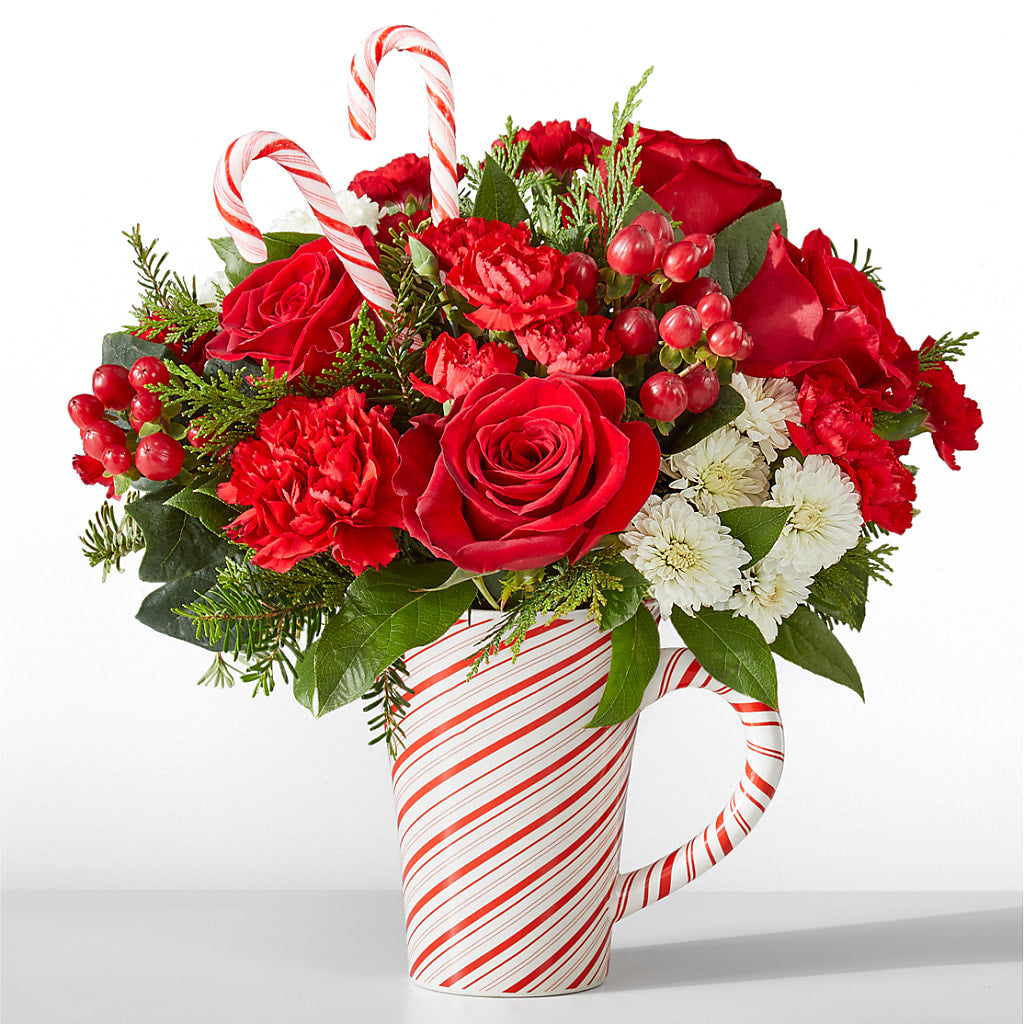 Peppermint Swirl Mug – Halstead Floral At The Plaza, Halstead KS