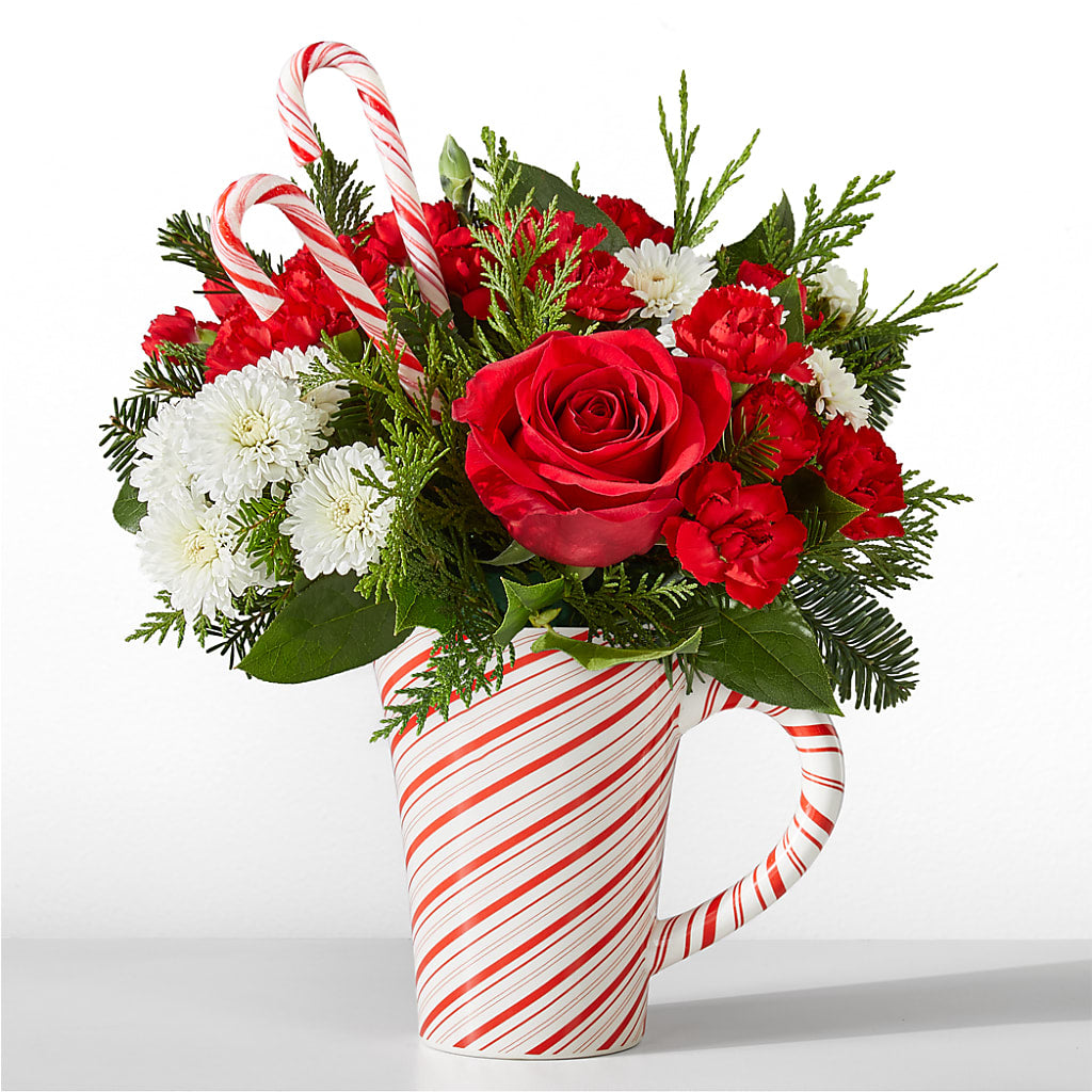 Peppermint Swirl Mug – Halstead Floral At The Plaza, Halstead KS