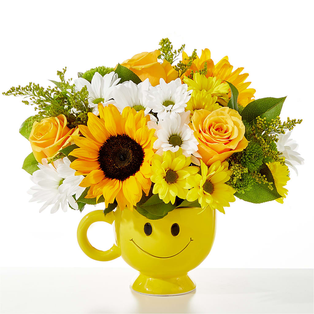 Be Happy Bouquet – Halstead Floral At The Plaza, Halstead KS