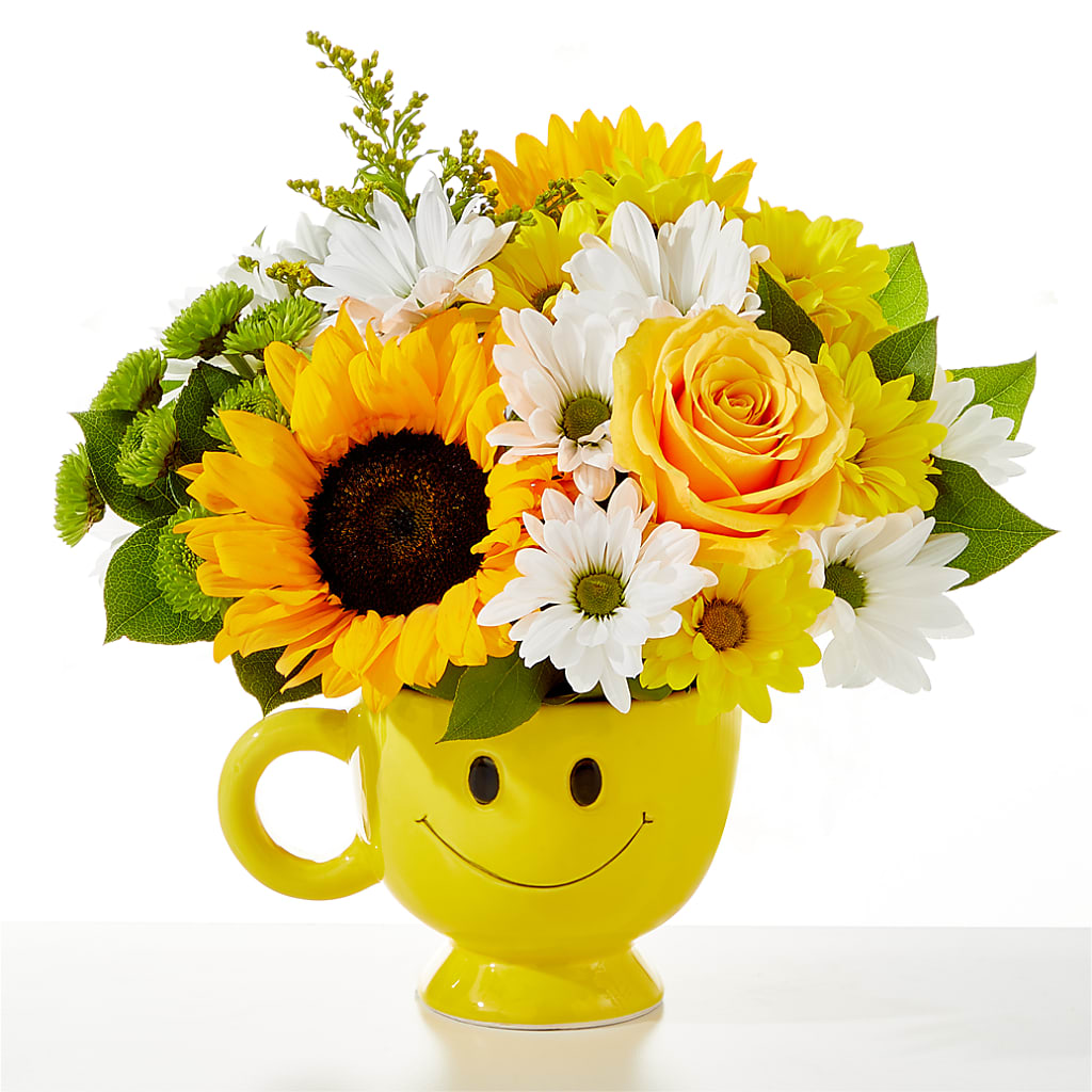 Be Happy Bouquet – Halstead Floral At The Plaza, Halstead KS