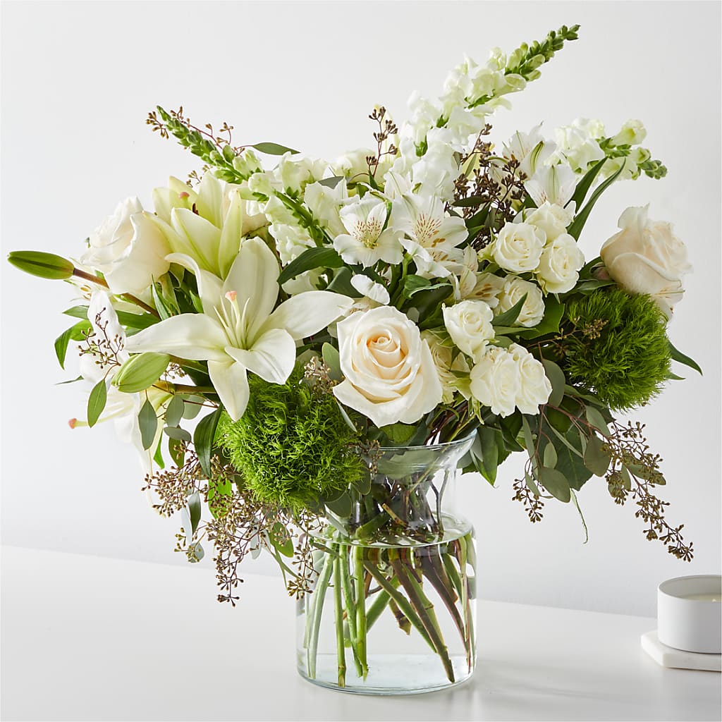 Fresh Linen Bouquet – Halstead Floral At The Plaza, Halstead KS