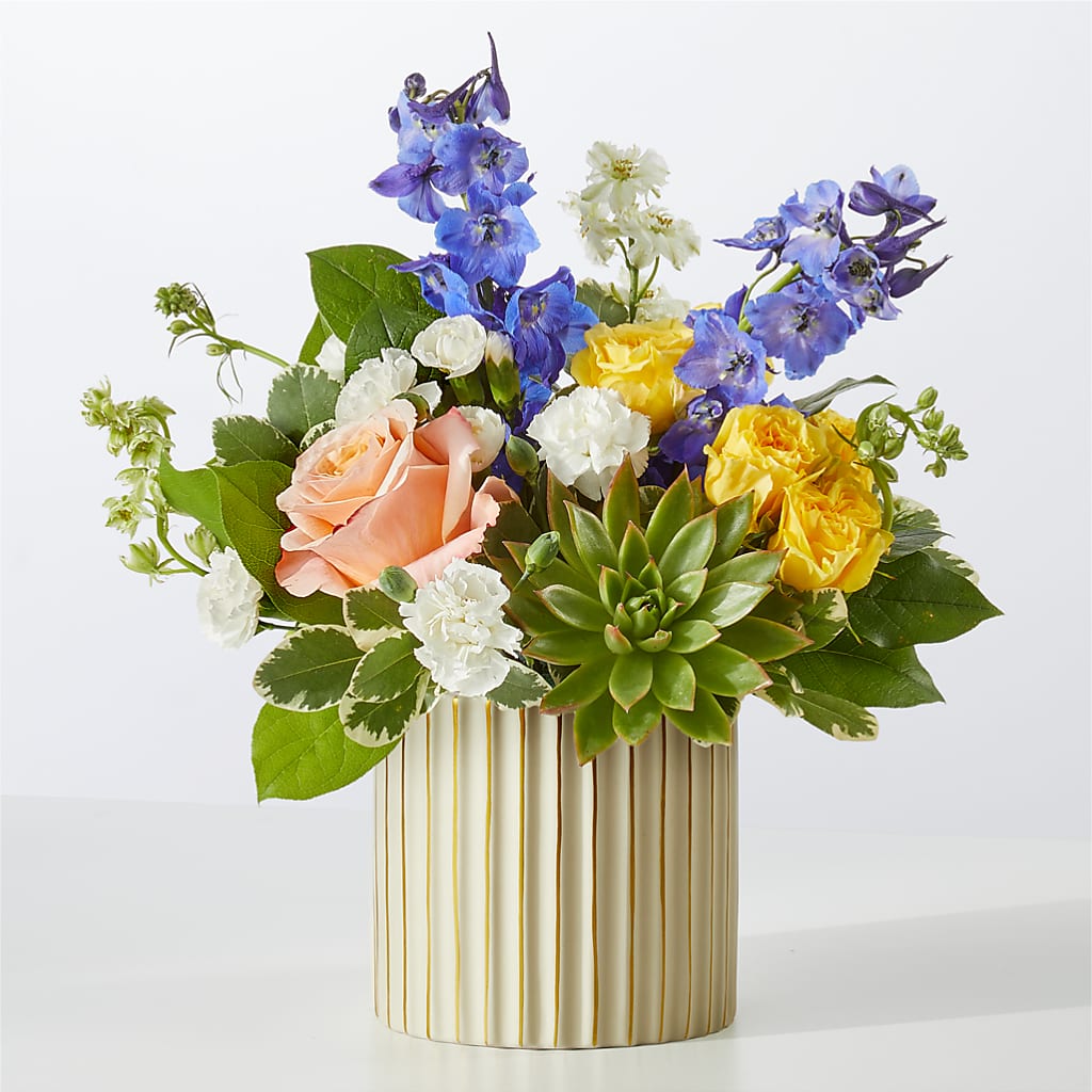 Cobalt Reverie Bouquet – Halstead Floral At The Plaza, Halstead KS