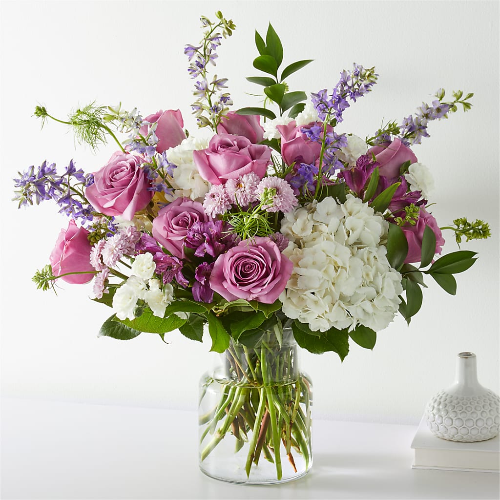 Violet Caress Bouquet – Halstead Floral At The Plaza, Halstead KS