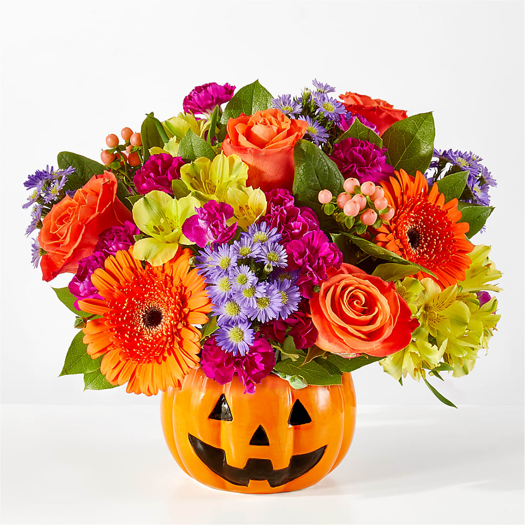 Tricks & Treats Pumpkin – Halstead Floral At The Plaza, Halstead KS