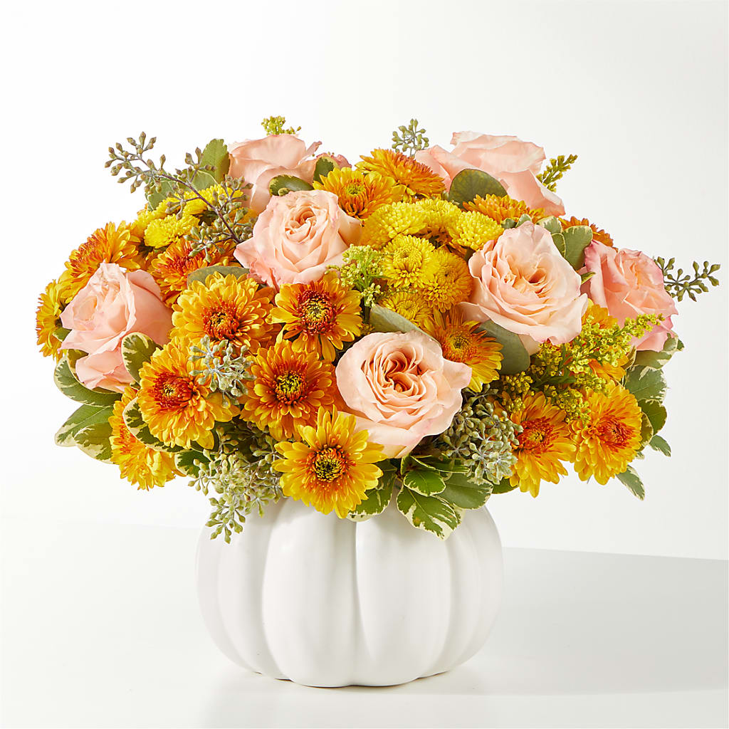 Peachy Pumpkin – Halstead Floral At The Plaza, Halstead KS
