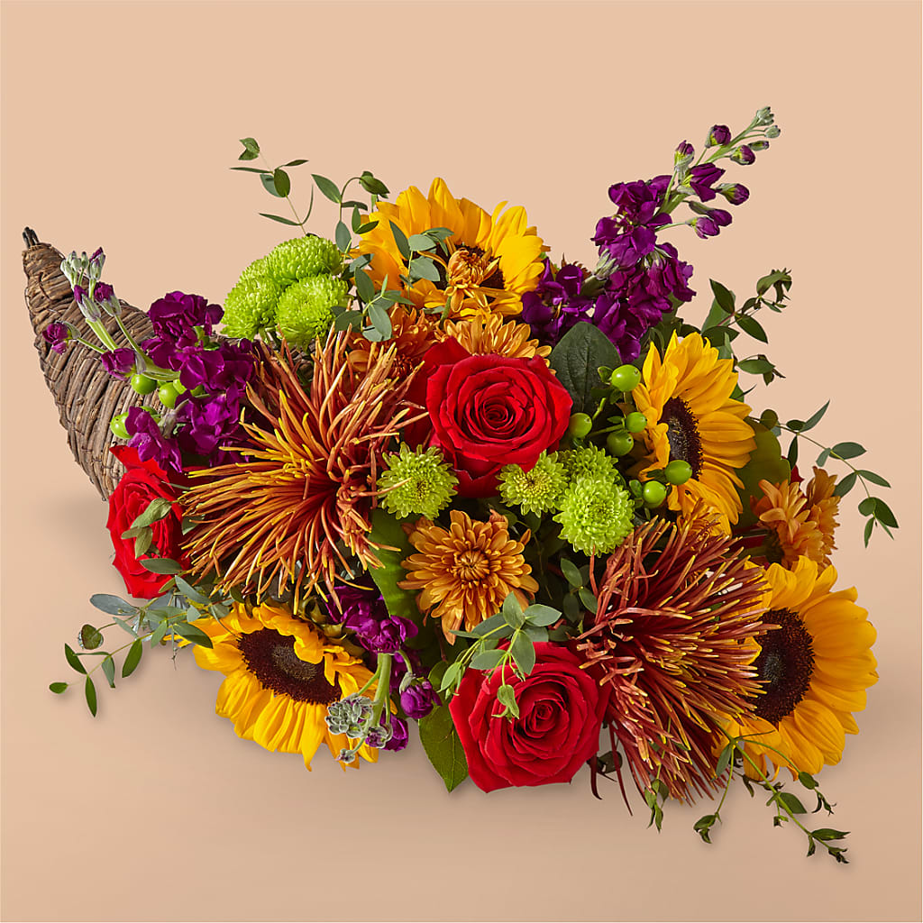 Friendsgiving Cornucopia – Halstead Floral At The Plaza, Halstead KS