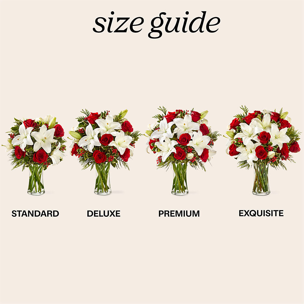 Sparkling Snowflakes Bouquet – Halstead Floral At The Plaza, Halstead KS