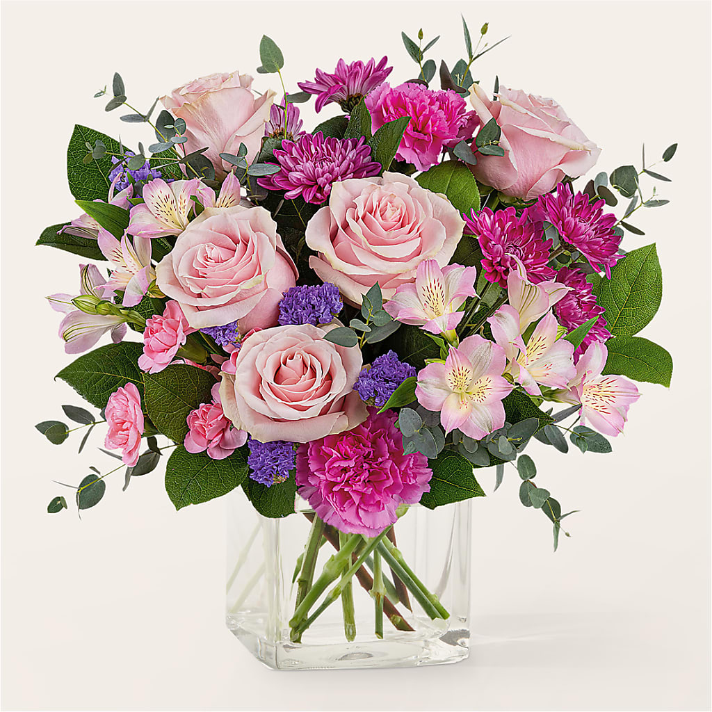 Rosy Radiance Bouquet – Halstead Floral At The Plaza, Halstead KS