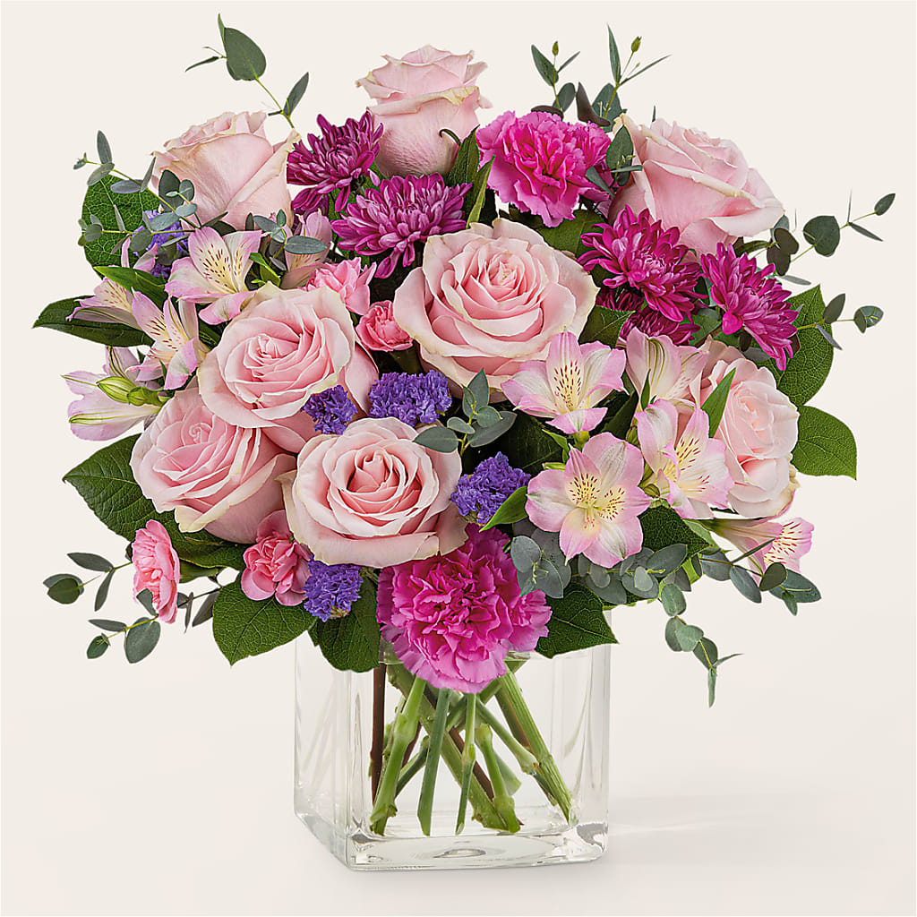 Rosy Radiance Bouquet – Halstead Floral At The Plaza, Halstead KS