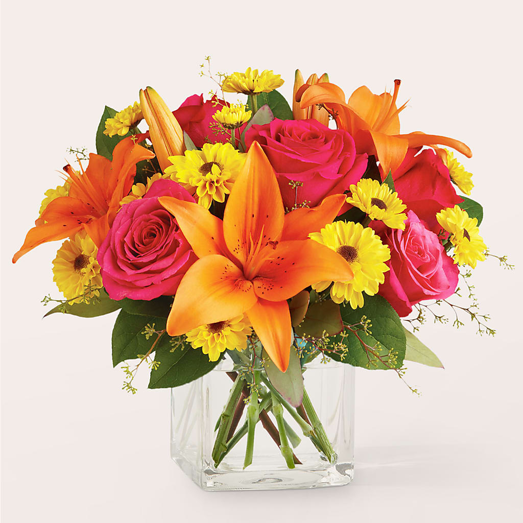Neon Lights Bouquet – Halstead Floral At The Plaza, Halstead KS