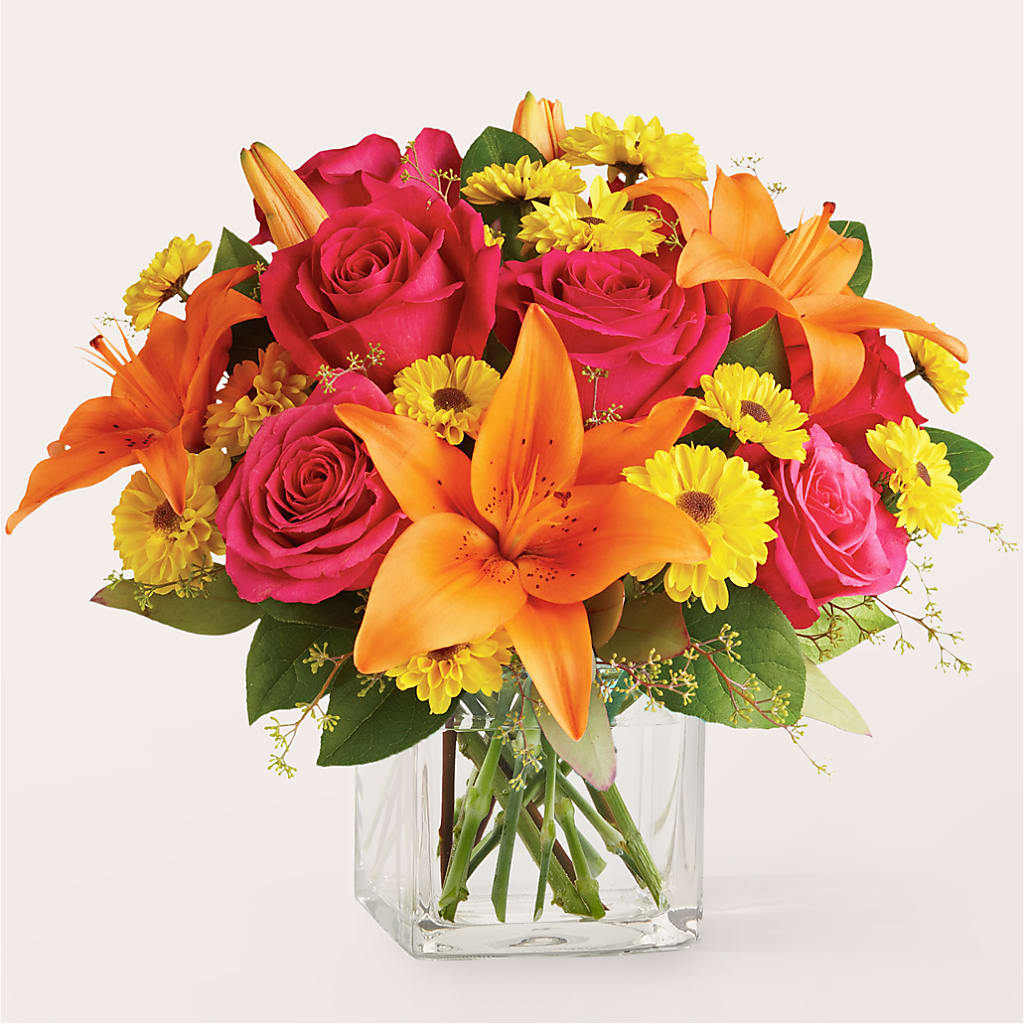 Neon Lights Bouquet – Halstead Floral At The Plaza, Halstead KS