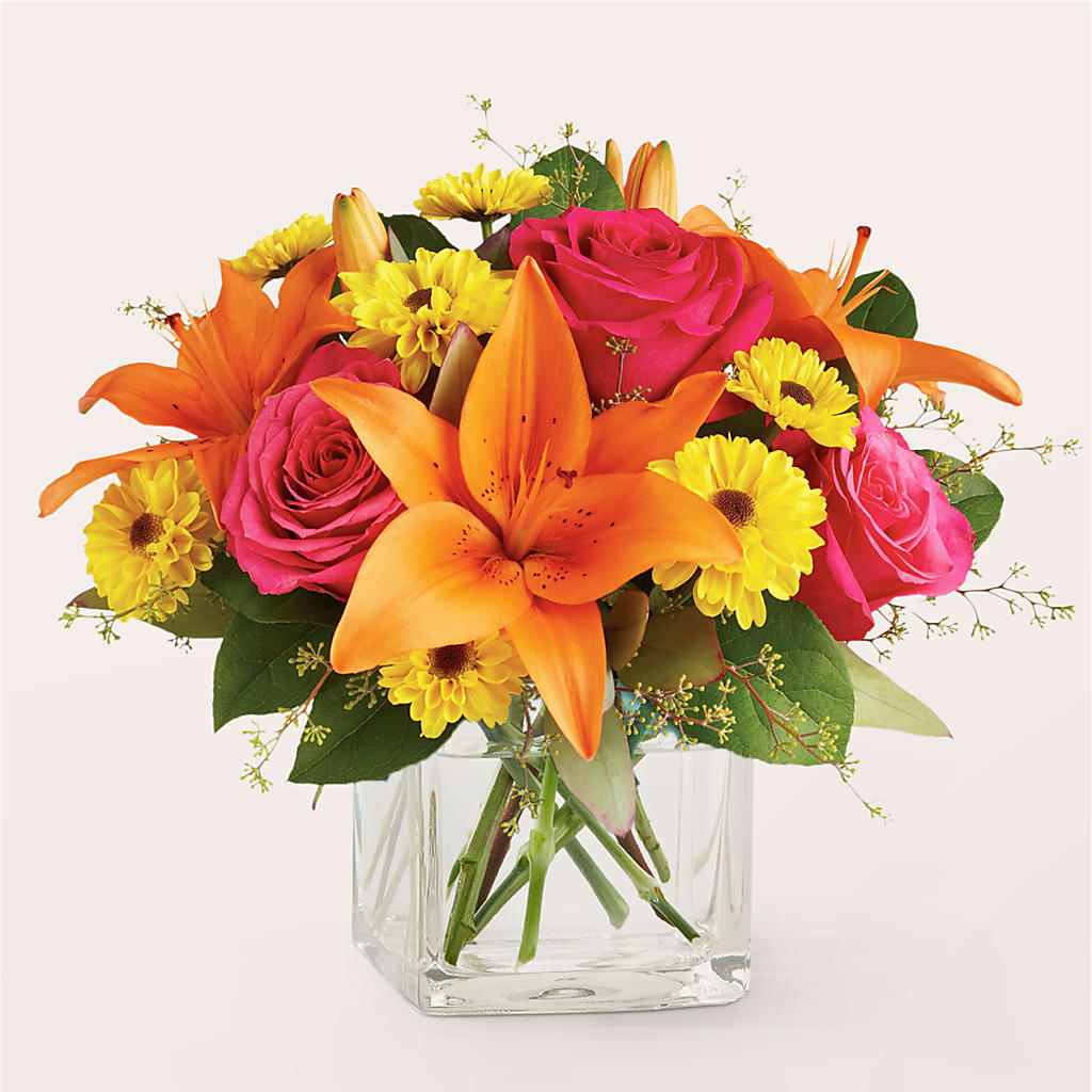 Neon Lights Bouquet – Halstead Floral At The Plaza, Halstead KS