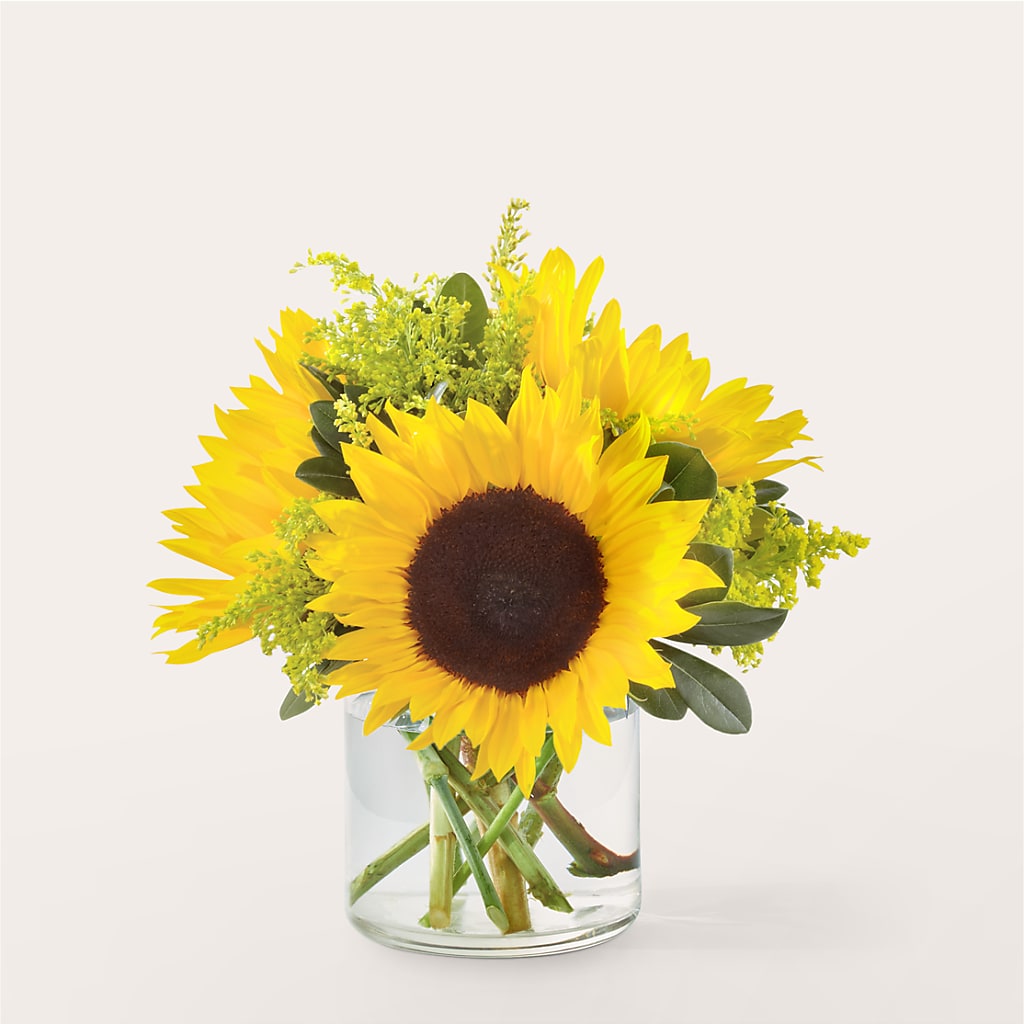 Beaming Sunflower Bouquet – Halstead Floral At The Plaza, Halstead KS