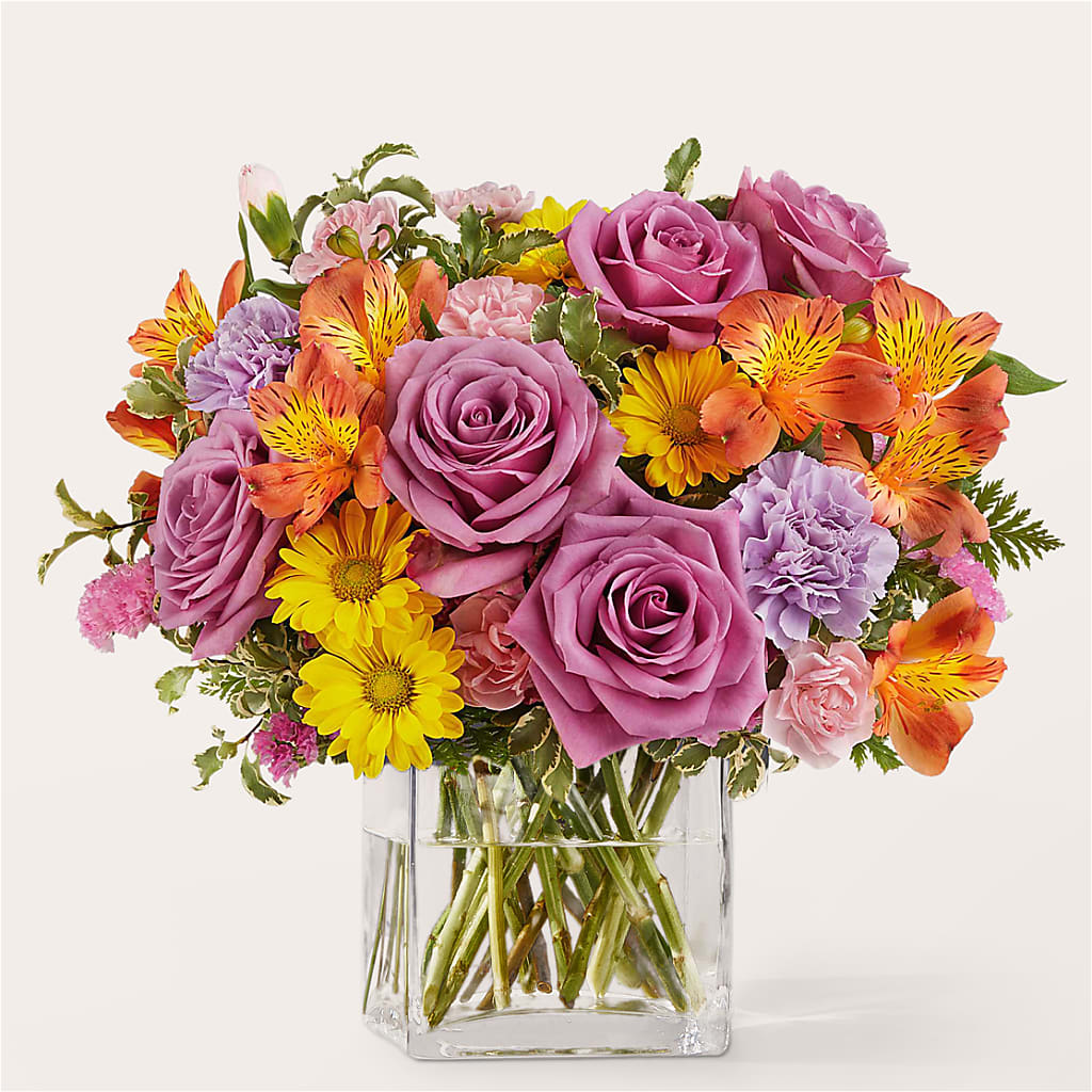 Shades of Happiness Bouquet – Halstead Floral At The Plaza, Halstead KS