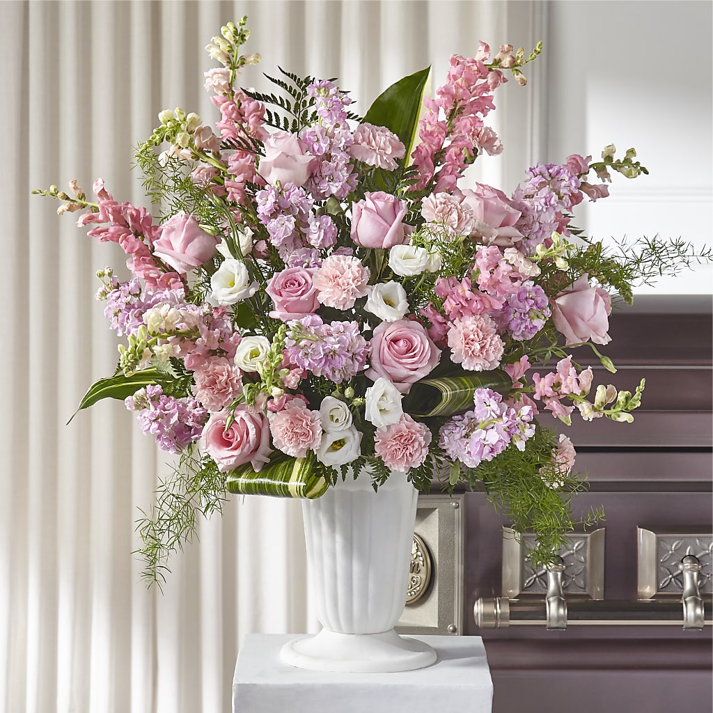 Divine Comfort Arrangement – Halstead Floral At The Plaza, Halstead KS