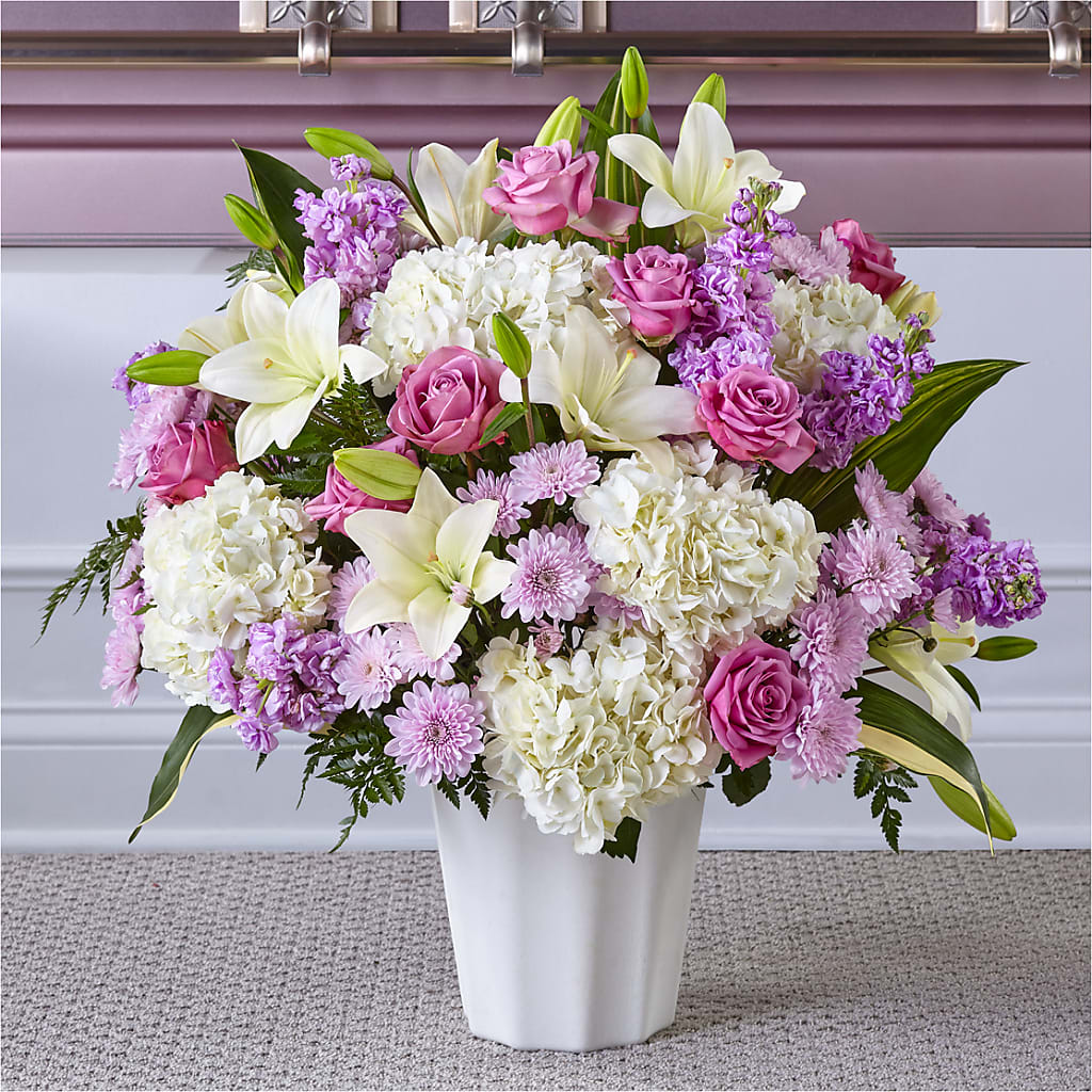 Heaven Sent Floor Basket – Halstead Floral At The Plaza, Halstead KS
