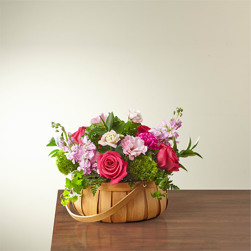 Radiance in Bloom Basket – Halstead Floral At The Plaza, Halstead KS