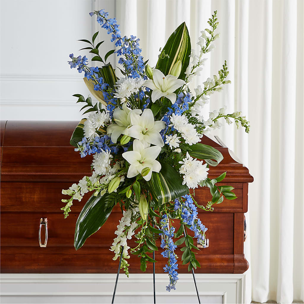 Eternal Impressions Standing Spray – Halstead Floral At The Plaza, Halstead KS