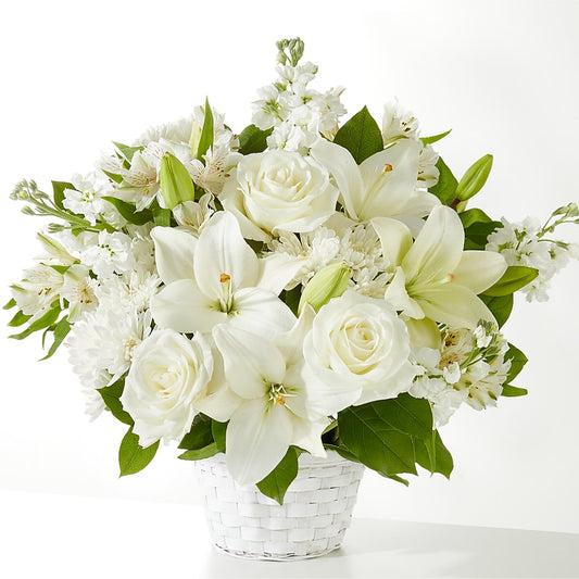 Peaceful Reflections Arrangement – Halstead Floral At The Plaza, Halstead KS