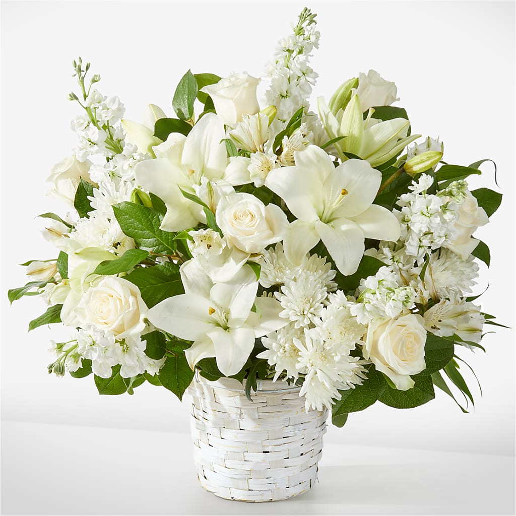 Peaceful Reflections Arrangement – Halstead Floral At The Plaza, Halstead KS