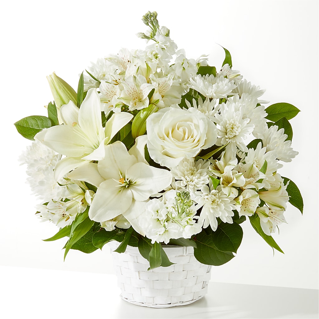 Peaceful Reflections Arrangement – Halstead Floral At The Plaza, Halstead KS