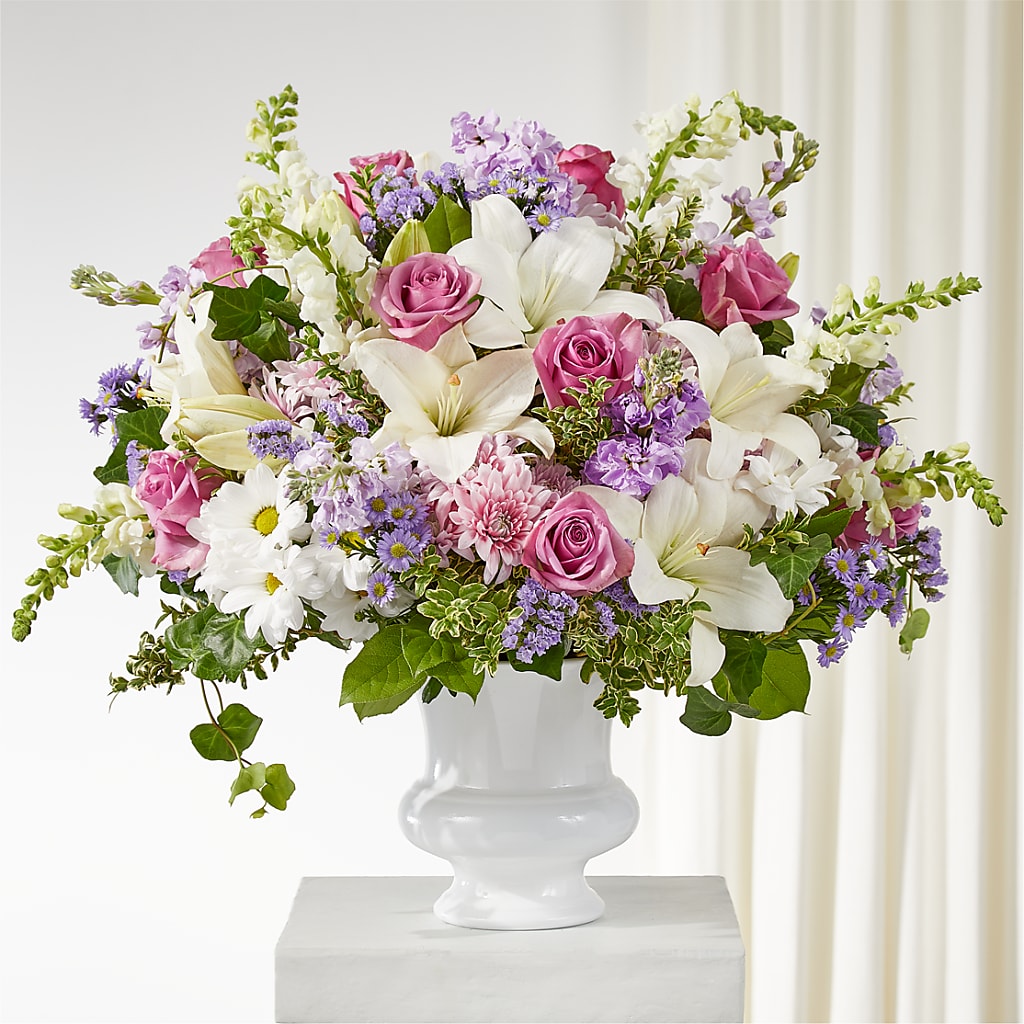 Remarkable Life Urn Arrangement – Halstead Floral At The Plaza, Halstead KS