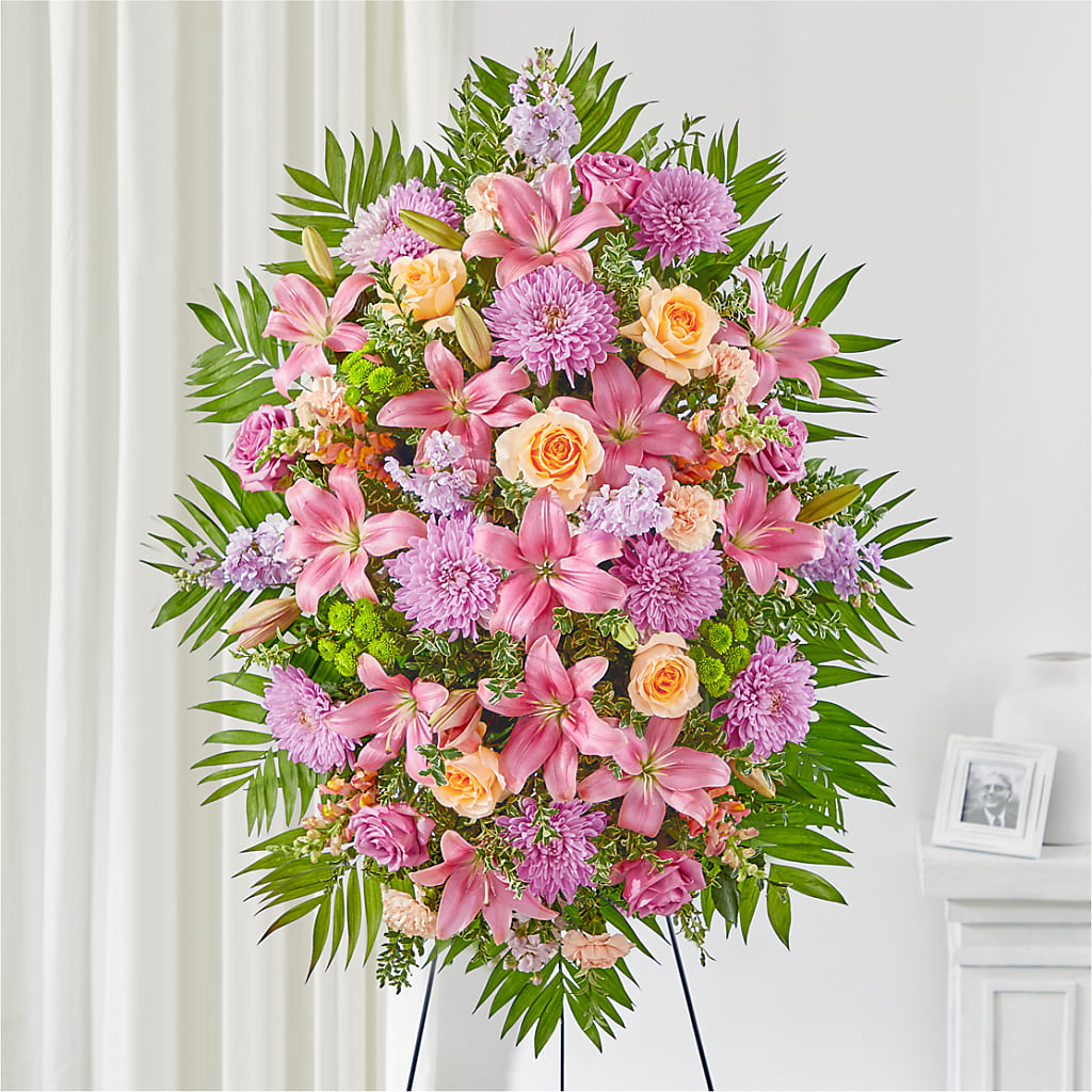 Love & Light Standing Spray – Halstead Floral At The Plaza, Halstead KS