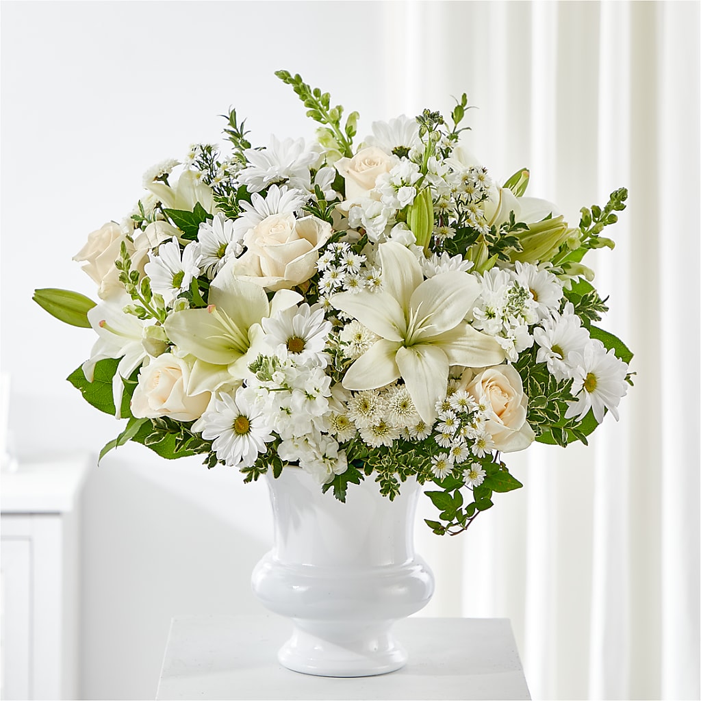 Uplifting Urn Arrangement – Halstead Floral At The Plaza, Halstead KS