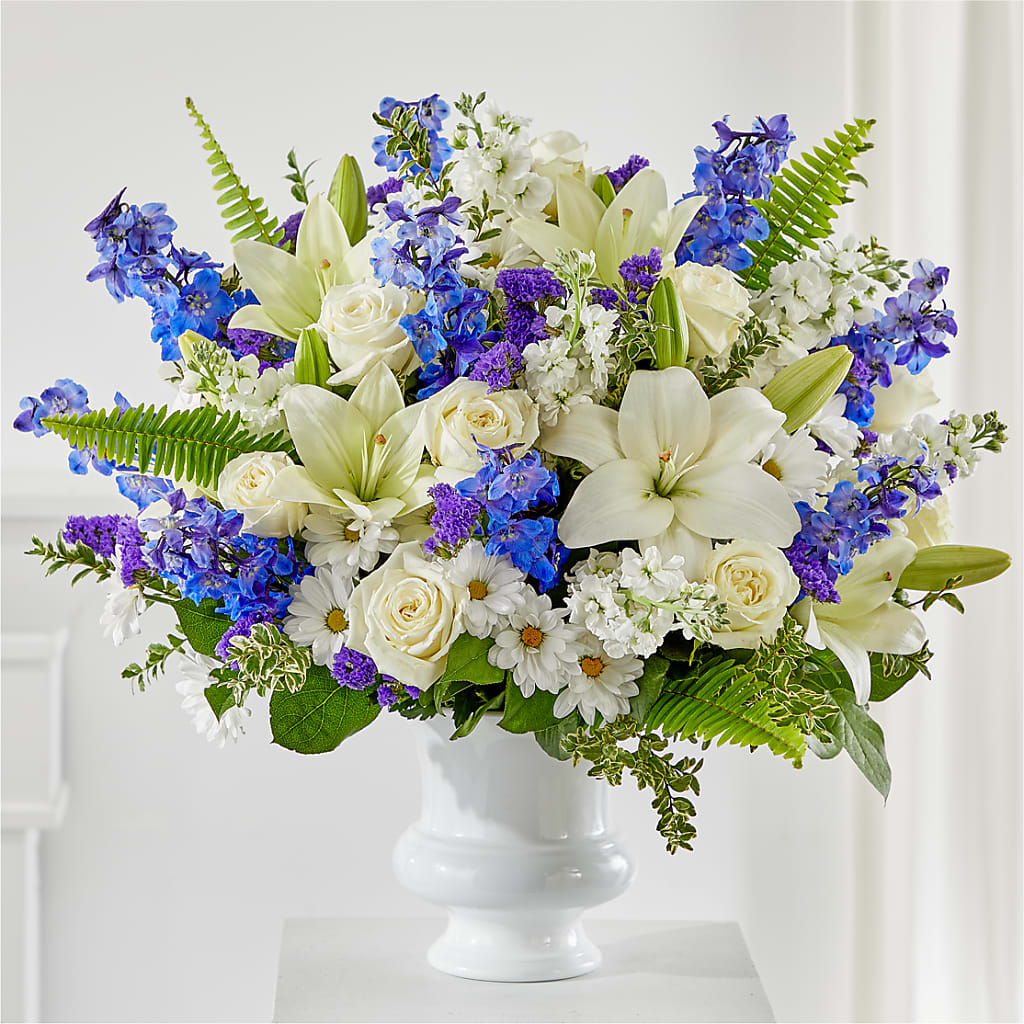 Expressions of Hope Urn Arrangement – Halstead Floral At The Plaza, Halstead KS