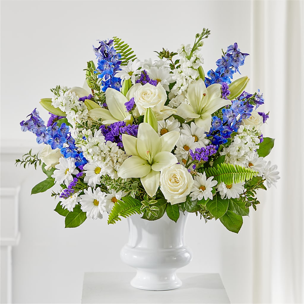 Expressions of Hope Urn Arrangement – Halstead Floral At The Plaza, Halstead KS