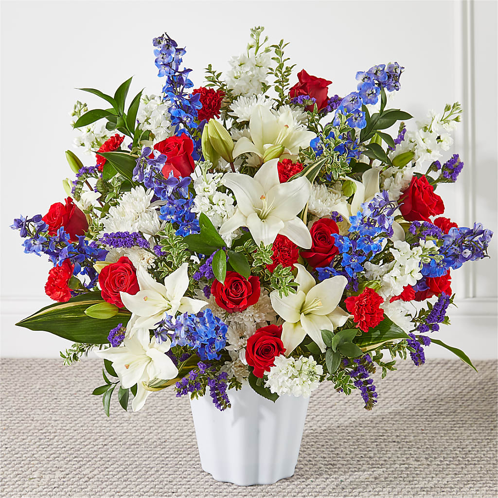 Consoled Floor Basket – Halstead Floral At The Plaza, Halstead KS