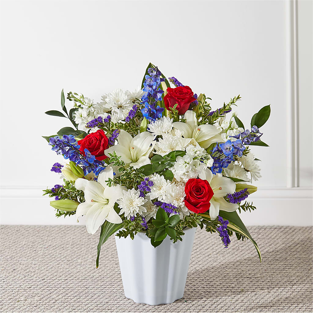Consoled Floor Basket – Halstead Floral At The Plaza, Halstead KS
