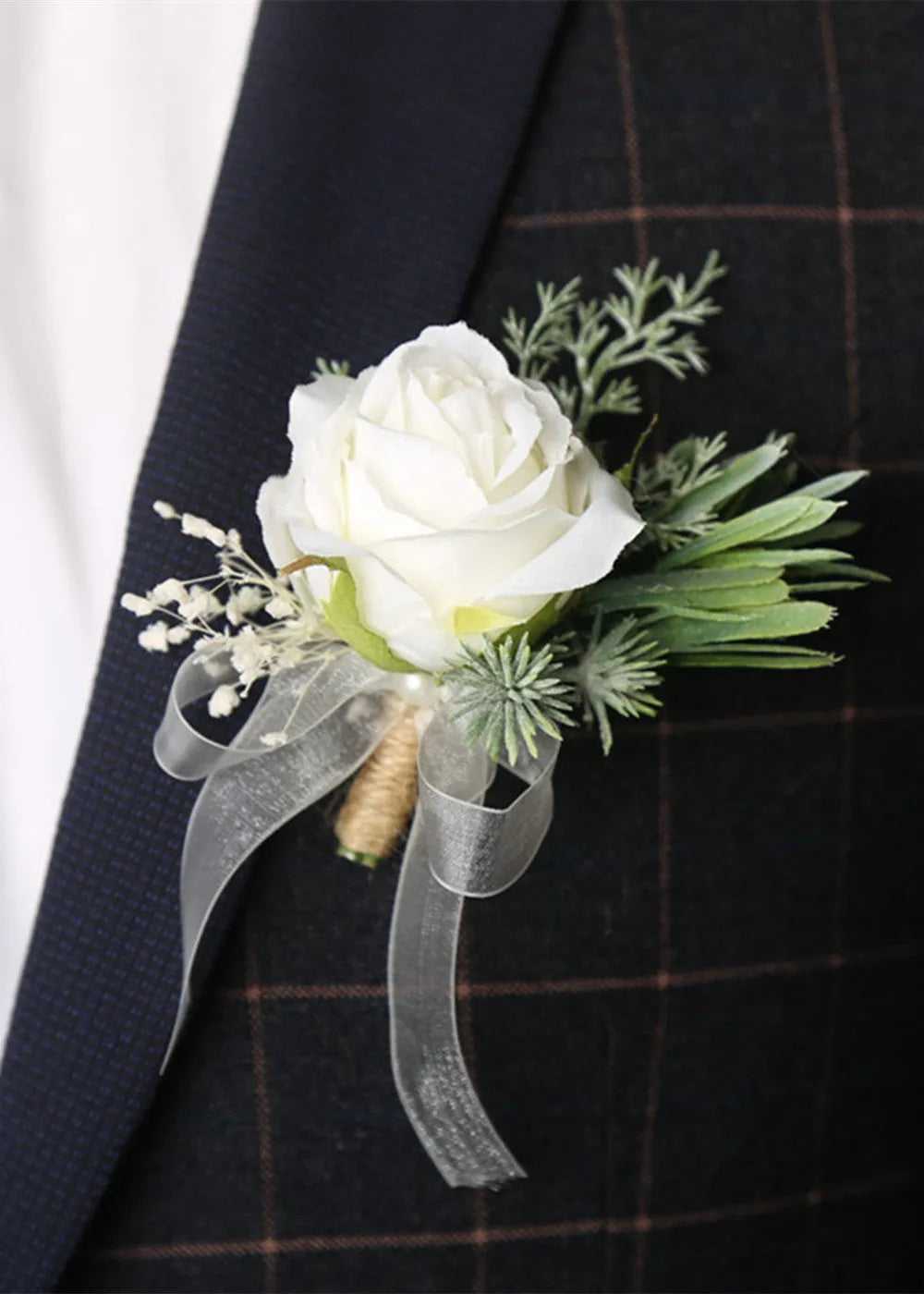 Snoball Boutonniere