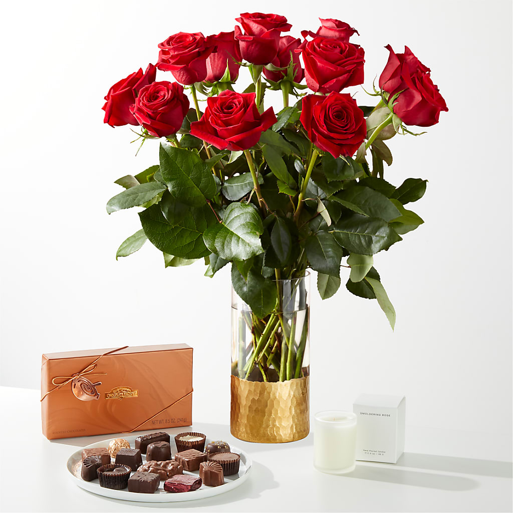 Classic Love Red Rose Bouquet – Halstead Floral At The Plaza, Halstead KS