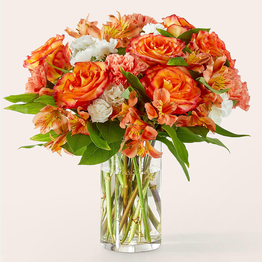 Apricot Glow Bouquet – Halstead Floral At The Plaza, Halstead KS