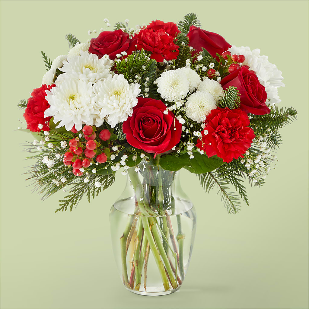 Chance of Flurries Bouquet – Halstead Floral At The Plaza, Halstead KS