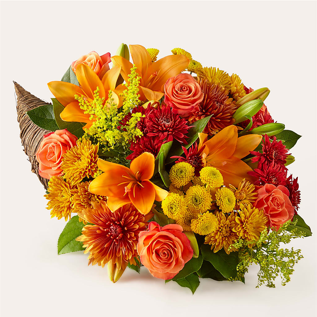 Feast of Color Cornucopia – Halstead Floral At The Plaza, Halstead KS