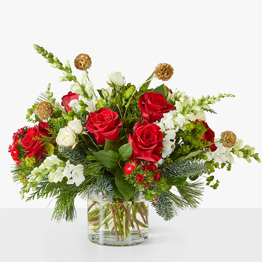 Deck the Halls Bouquet – Halstead Floral At The Plaza, Halstead KS