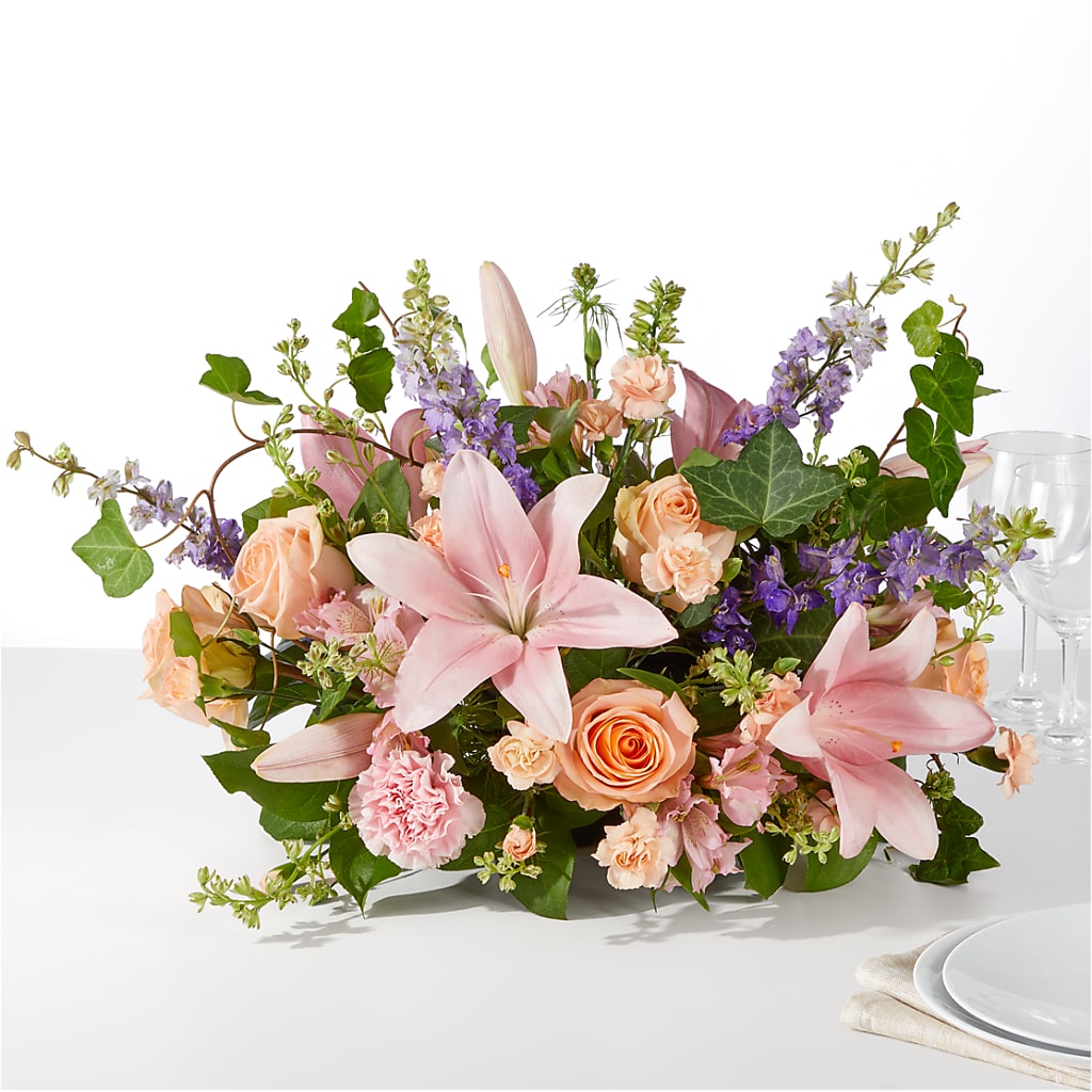 Blossom Time Centerpiece – Halstead Floral At The Plaza, Halstead KS