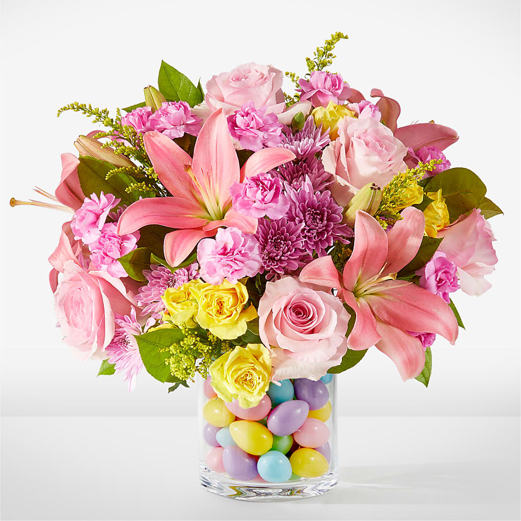 Easter Egg Hunt Bouquet – Halstead Floral At The Plaza, Halstead KS
