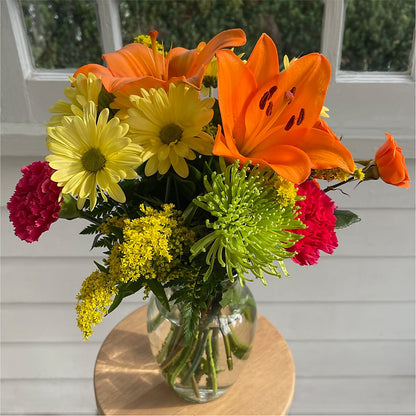 Bold & Bright – A Florist Original –  Halstead Floral At The Plaza, Halstead KS