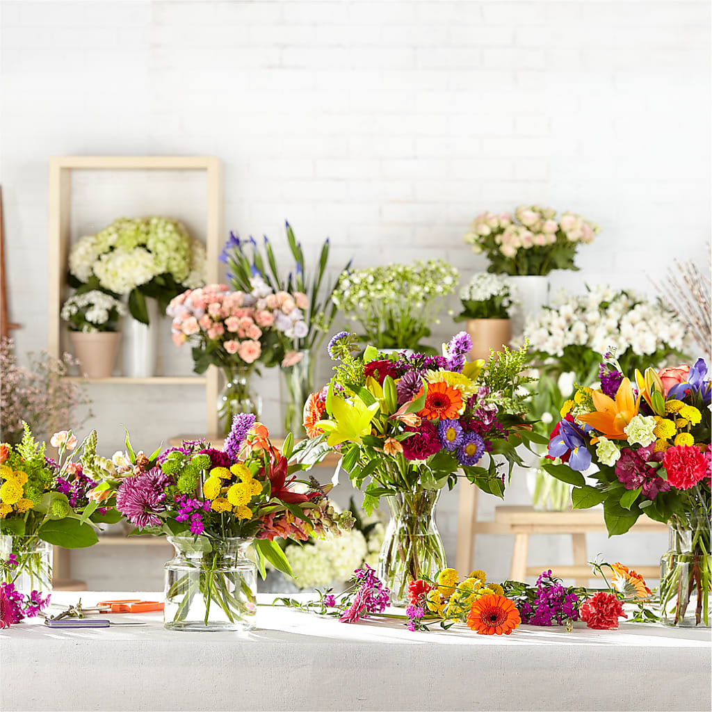 Bold & Bright – A Florist Original –  Halstead Floral At The Plaza, Halstead KS