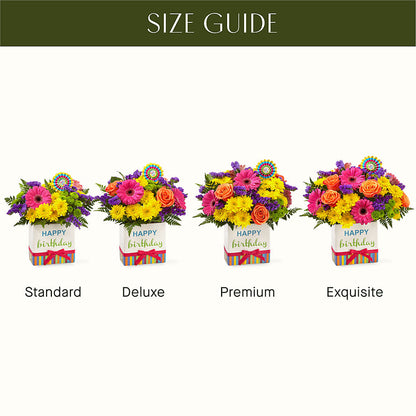 Birthday Brights Bouquet –  Halstead Floral At The Plaza, Halstead KS