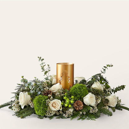Chestnuts Roasting Centerpiece –  Halstead Floral At The Plaza, Halstead KS