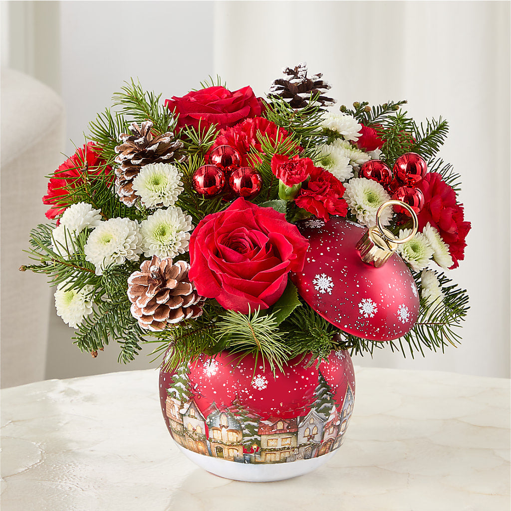 Christmas Carols Ornament –  Halstead Floral At The Plaza, Halstead KS
