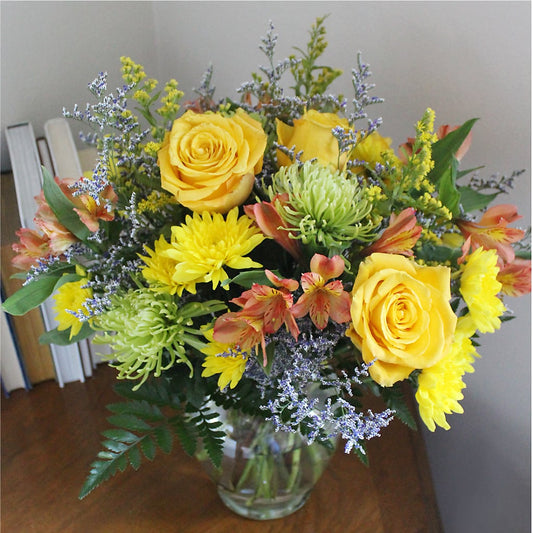 Marmalade Skies Bouquet –  Halstead Floral At The Plaza, Halstead KS