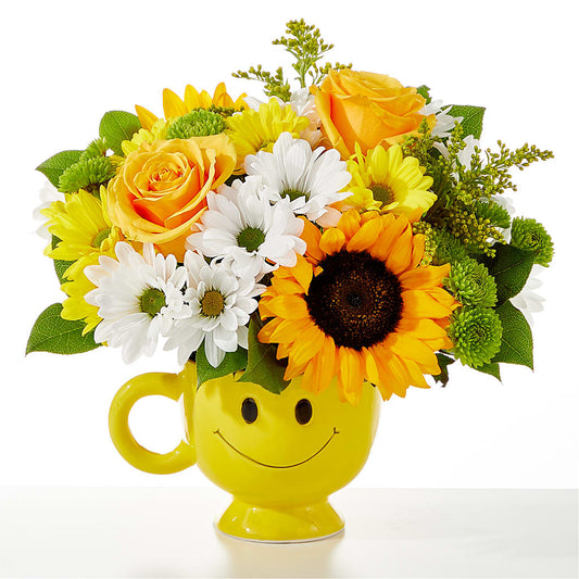 Be Happy Bouquet –  Halstead Floral At The Plaza, Halstead KS