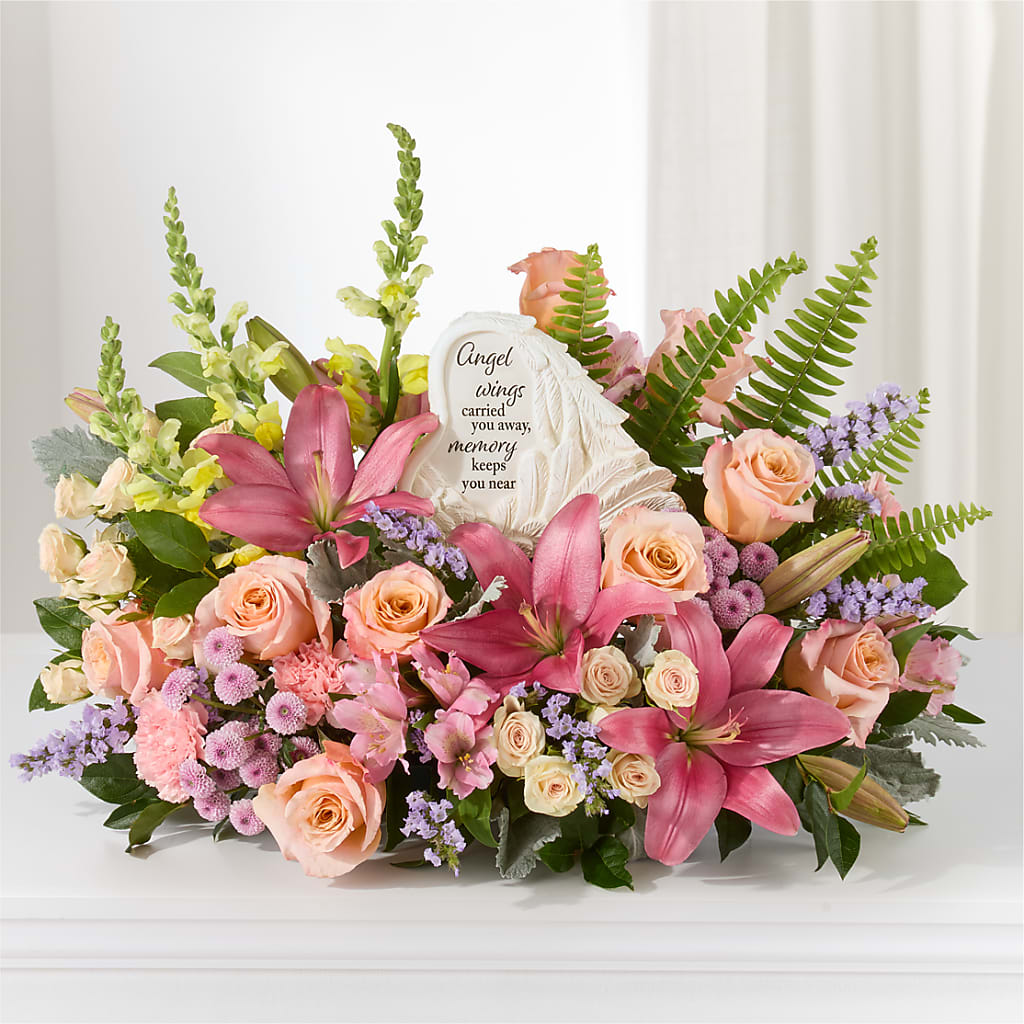 Gentle Light Arrangement –  Halstead Floral At The Plaza, Halstead KS