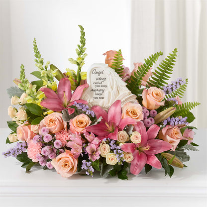 Gentle Light Arrangement –  Halstead Floral At The Plaza, Halstead KS